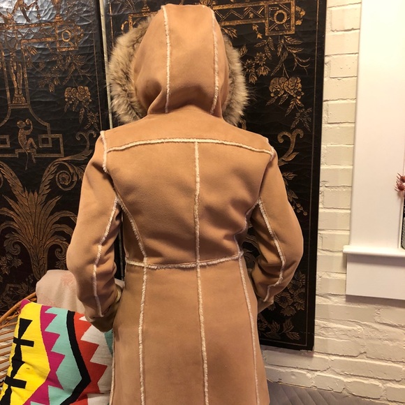 Shearling Fur Jacket - Picture 3 of 9